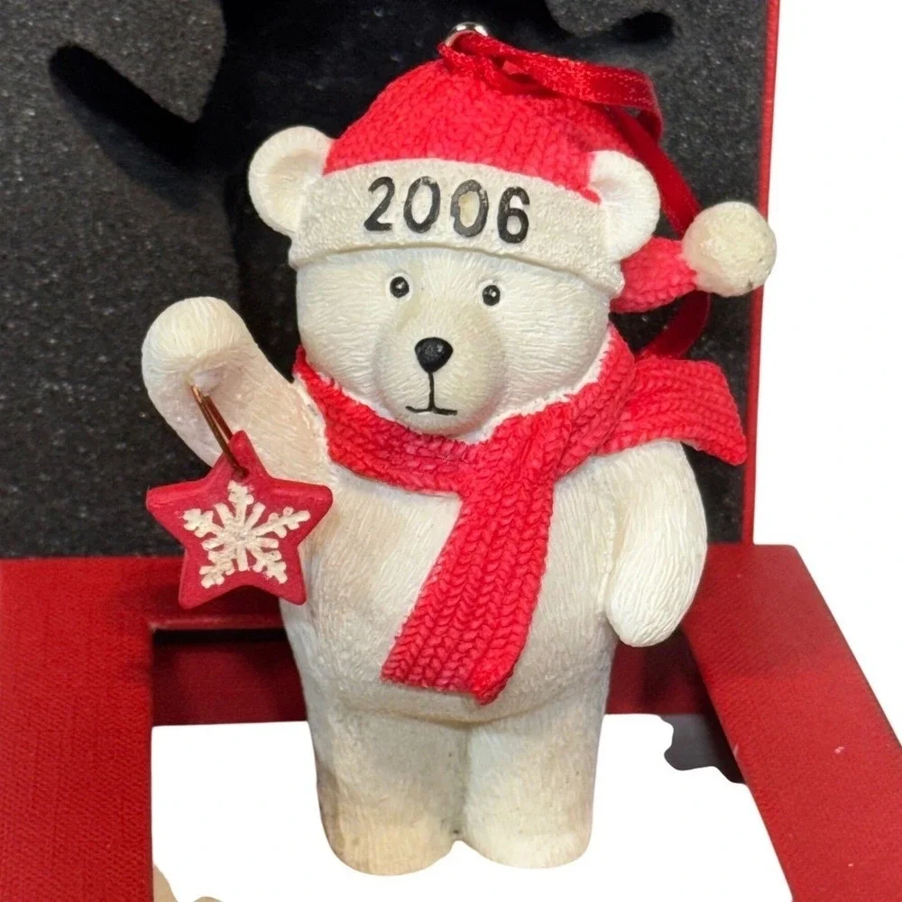 2006 Dayton Hudson's Marshall Fields Santa Bear‎ Ornament Santabear Macy's